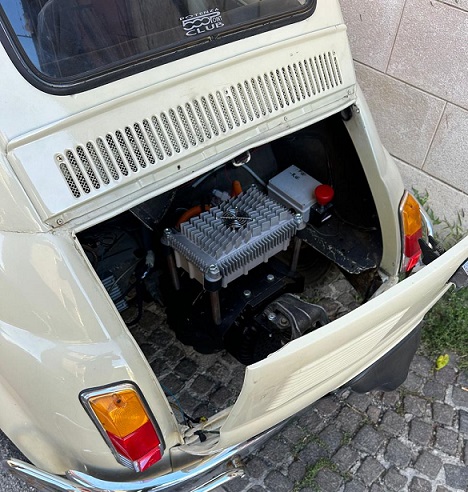 kit retrofit elettrico ID500 per auto - inelectric