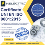 Progettazione ed installazione di impianti fotovoltaici per l'efficientamento energetico ed autoconsumo. Servizi di ingegneria. Progettazione, fabbricazione ed assemblaggio sistemi di riqualificazione elettrica per il settore automotive IAF 18 - 19 - 28